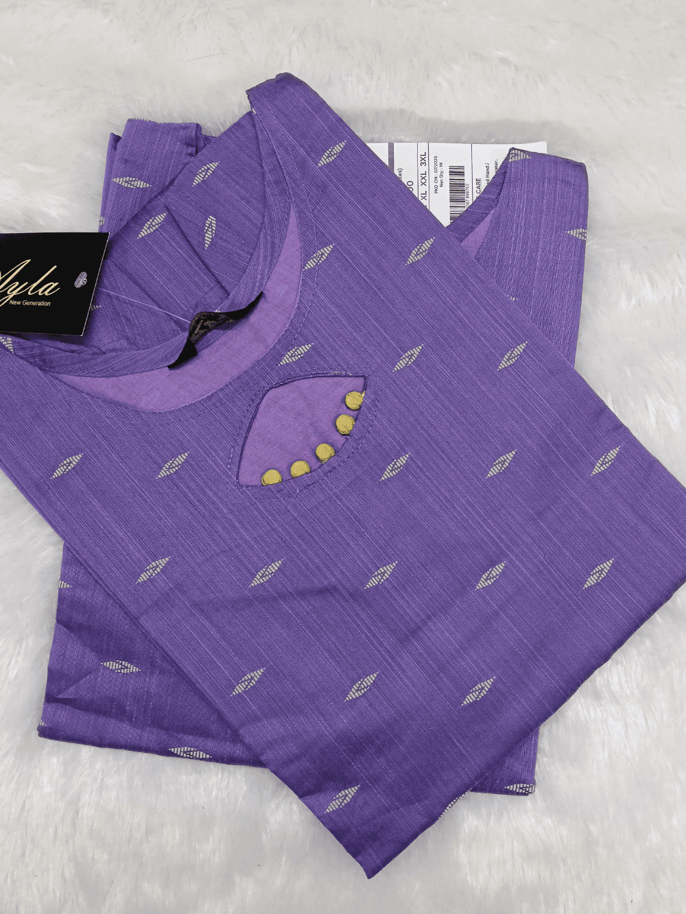 P06Premium Raw Silk Kurti