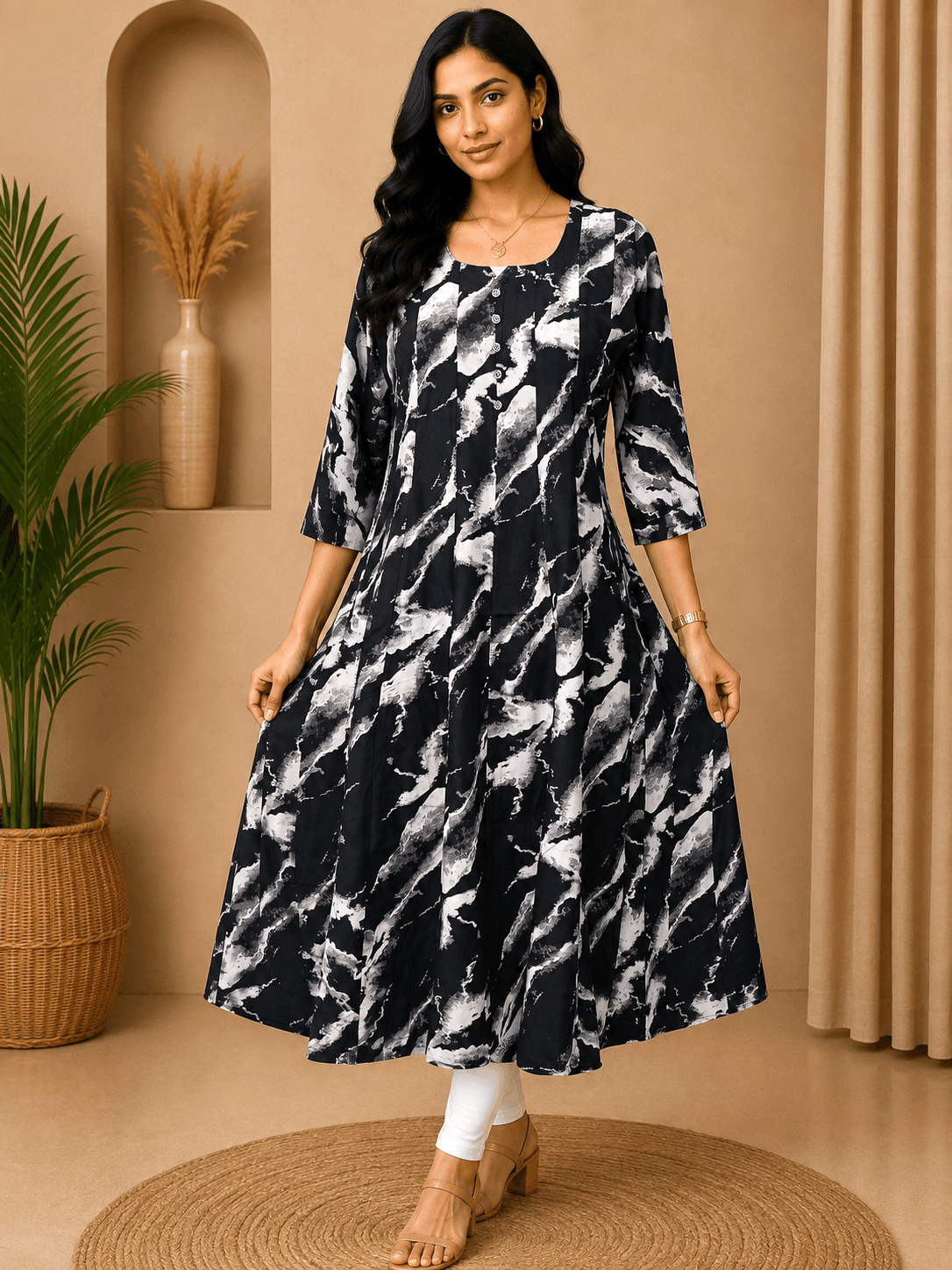 XXL19Umbrella Kurtis